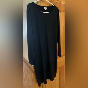 Lularoe Debbie XL Black NWOT
